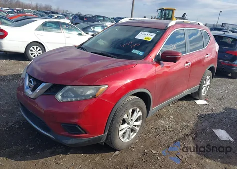2015 Nissan Rogue Sv z USA, uszkodzony, nr VIN 5N1AT2MV2FC845254